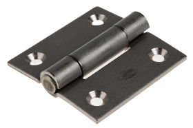 Zawias czołowy Stal nierdzewna długość 50mm Zawias czołowy szerokość 50mm Swobodne wychylanie