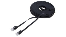 Wkjs000301 Patch Cord U/Utp 6 Linka Cu Pvc Czarny 15M 32Awg