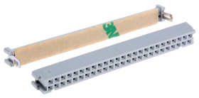 Złącze IDC 50-pinowe 2-rzędowe raster: 2.54mm Żeński Montaż na kablu 3M