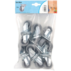 d&#xF6;rner &#x2B; helmer 450130 Swivel wheel 36mm Dia 35kg load 12 pcs Castors &amp; Wheels