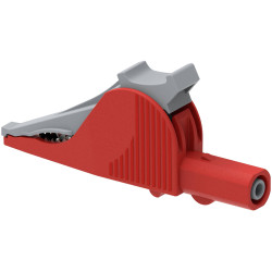 Electro PJP 5066-IEC-CD1-R Alligator Clip 4mm CAT III/IV Red 1pc