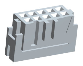 Złącze IDC 10-pinowe 2-rzędowe raster: 2.54mm Żeński Montaż na kablu TE Connectivity