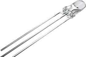 LED, THT, round, Ø 5.85 mm, red/blue, 624 nm, 2900 to 5000 mcd, 30°, 509VBC2E-C-2B-B41B