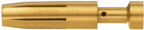 Receptacle, 0.75-1.0 mm², AWG 18, crimp connection, gold-plated, 1651480000
