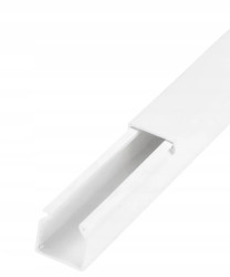 Listwa elektroinstalacyjna kanał kablowy STANDARD BKK 16x16mm korytko z pokrywą / 1M (4/EB/KK 16x16/1M)