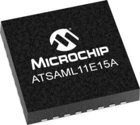 Mikrokontroler Microchip SAML11 VQFN 32-pinowy Montaż powierzchniowy ARM Cortex M23 32 kB 32bit CAN: 32MHz RAM:8 kB