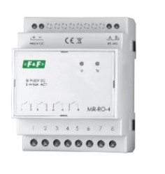 Moduł rozszerzeń wyjść Przekaźnikowych 4Z 16A z wyjściem MODBUS RTU MAX-MR-RO-4