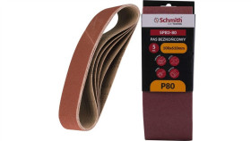 Pas Bezkońcowy Taśma Papier Ścierny P80 100X610mm 5Szt Schmith