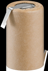 Ni-Mh 4 / 5 Sub-C 1.2V, 2000mA Lötfahe, paper jacket