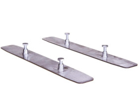 Łącznik liniowy szary VIP (w komplecie dwa elementy)