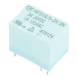 5V Subminiature Signal PCB Relay 5A SPDT HFD16/5-ZH-3N