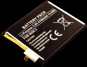 13354 Smartphone battery for Nokia devices, Li-Po, 4100 mAh