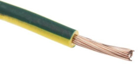 Przewód jednożyłowy linkowy, Przewód do urządzeń, 0,75 mm², 22/1,0 mm, 18 AWG, Poliolefina usieciowana EI5, 500 V,