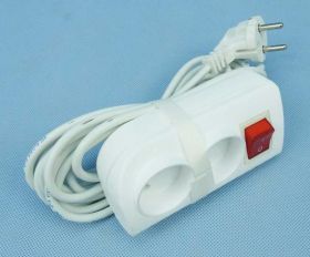 PS-2xGN+WYŁ. 5,0mb PRZEDŁUŻACZ BEZ UZIE