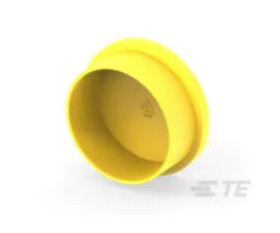 CAP CPC SIZE 23 PLUG YELLOW