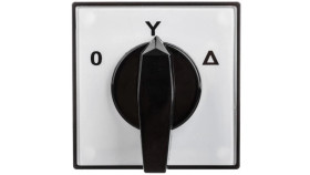 Łącznik krzywkowy gwiazda-trójkąt 3P 63A do wbudowania 4G63-12-U R214 63-840310-051