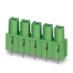 Listwa stykowa PCB 4-pinowe GICV 2 raster: 7.62 mm Prosty 1-rzędowe Phoenix Contact Mocowanie do lutowania falowego63 V