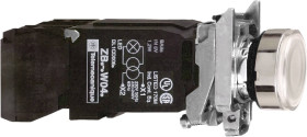 Schneider Electric XB4BW3135 XB4BW3135 Przycisk podświetlany 600 V 6 A chwilowy (D x S x W) 101 x 30 x 47 mm IP66, IP67,
