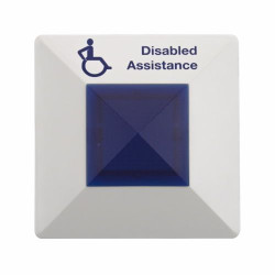 Alarm pomocy w nagłych wypadkach Disabled Assistance Pomoc, Angielski text Fulleon