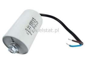 30uF 450V kond. rozruchowy 45x78mm (1x przewód