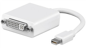 Kabel Przejściowy Mini Displayport/Dvi-D 1.1 - Długość Kabla 0.1 M