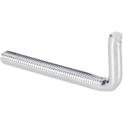 Toolcraft 890691 Screw Hook 60mm Electrogalvanised Steel 10 pieces