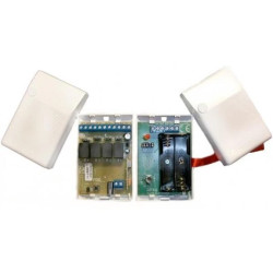 Sterownik radiowy czterokanałowy / odbiornik superheterodynowy + nadajnik/ 500m biały RP501H (RP501S)