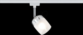 95343 URail rail spotlight Blossom, G9, max. 10 W, dimmable, white/cle