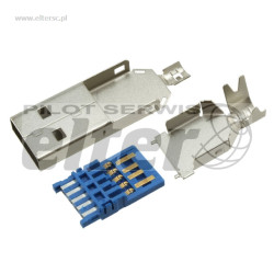 Wtyk USB 3.0 na kabel