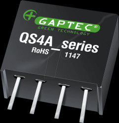 QS4A_0305S1.5UP DC/DC converter, 0.25 W, 5 V, SIL 4