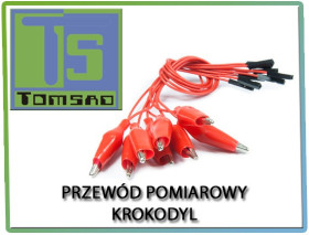 Measuring cable 10 pin crocodile