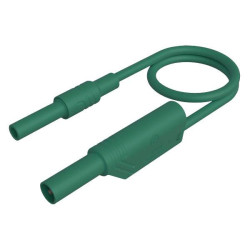 SKS Hirschmann 934043104 MAL S Safety Test Lead 4mm green 200cm