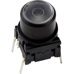 MEC 1FS091 1FS Series Kapturek ochronny okrągły czarny 1 szt.