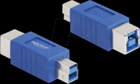 67229 USB 3.0 adapter, B plug > socket port saver