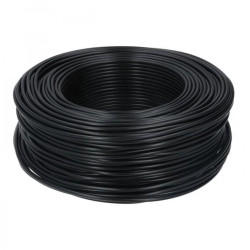 Kabel instalacyjny DY / H07V-U 2,5mm2 jednożyłowy czarny 450/750V drut Basoglu /100m/