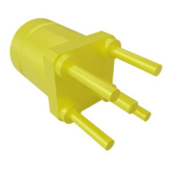 Złącze koncentryczne Przewlekany Męski 50Ω typ złącza Złącze SMPM Lutowane