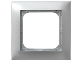 IMPRESJA METALIK Ramka 1 pojedyncza srebro R-1Y/18 OSPEL