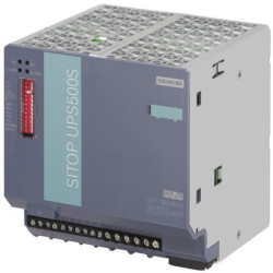 Zasilacz bezprzerwowy, 360W, 15.2A, Uwe 22 → 29V dc, Uwy 24V dc, Siemens, SITOP UPS500S