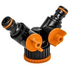 Trójnik z zaworami ECO-PWB2222 BRADAS