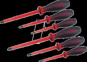117745 VDE screwdriver set, 6-piece