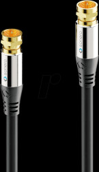 S-SC000-050 Antennenanschlusskabel (F) 2x geschirmt, 5,0 m