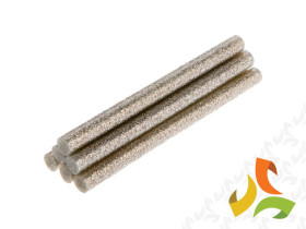 Wkłady klejowe brokatowe srebrne 6 sztuk 11 x 100mm 42E192 TOPEX