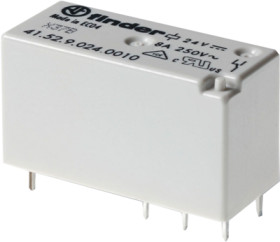Relay, 2 Form C (NO/NC), 12 V (DC), 360 Ω, 8 A, 400 V (AC), 41.52.9.012.0011