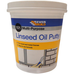 Everbuild MPN2 Multi Purpose Linseed Oil Putty 101 Natural 2kg
