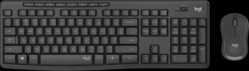 Keyboard/Mouse Set MK295, Wireless, graphiteSilent, DE, Optical, 1000 dpi