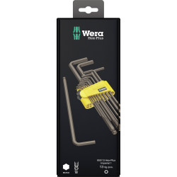 Wera 05021721001 950/13 Hex-Plus Imperial1 SB L-key Set Imperial BlackLaser 13pc