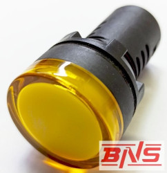 AD16-22D-Y-24 kontrolka LED; kolor świecenia żółty; zasilanie 24Vac/dc