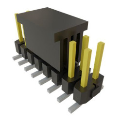 Wtyk PCB 16-pinowe raster: 2.54mm 2-rzędowe Samtec Montaż powierzchniowy