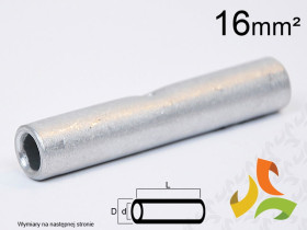 TULEJKA ZŁĄCZKA KABLOWA ALUMINIOWA 16mm