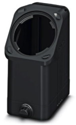 Grommet housing, size B10, PA, PG16, straight/angled, longitudinal bow locking, IP66, 1407627